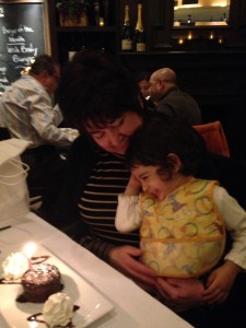 Sienna & Grandma on Sienna's 2nd birthday