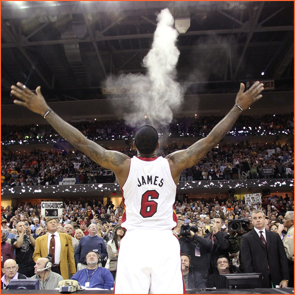 Lebron James Powder GIFs